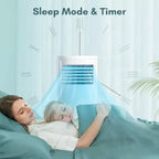 R.W.FLAME 8,000 BTU Portable Air Conditioner with Remote Control, 3-in-1 Air Conditioner with Digital Display,24Hrs Timer,Installation Kit for Home