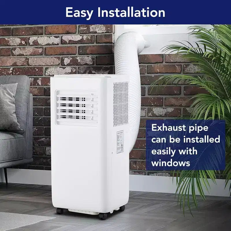 Garvee 10000 BTU Smart AC Unit with Remote Control, Cools Rooms up to 450 Sq.ft, White