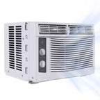 Garvee 5000 BTU Window Air Conditioner with Mechanical Controls and Reusable Filter, White