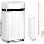 ZAFRO 12,000 BTU Portable Air Conditioners Cool Rooms up to 550 Sq.ft, Portable AC with Cool&Fan&Dehumidifier&Sleep, White