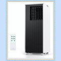 8000 BTU Portable Air Conditioner, 3-in-1 AC with Dehumidifier & Fan, for Rooms up to 350 Sq.Ft, with Remote & Window Kit