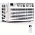 ZAFRO 8,000 BTU Window Air Conditioner Cools up to 350 Sq. ft, Ultra Quiet Window AC Unit with Remote Control