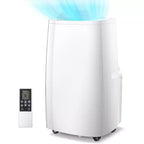 ZAFRO Portable Air Conditioners 14,000 BTU,Cooling, Dehumidifier & Fan 3-in-1,Air Conditioner Portable with Remote Control, Quiet