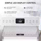 ZAFRO Mando a distancia y kit de ventana, unidad de aire acondicionado 3 en 1 con deshumidificador incorporado, modo ventilador, aire acondicionado portátil, blanco (8.000 BTU)
