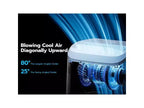 ZAFRO Portable Air Conditioners with WiFi, 44dB Ultra-Quiet, R32 Eco-Friendly,Fast Cooling in 30s, No Drainage Needed