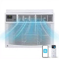 12000 BTU Window Air Conditioner Unit with Remote Control, Cools Rooms Up to 550 Sq ft, 3 Cooling & Fan Speeds Quiet Operation, Easy Install Kit