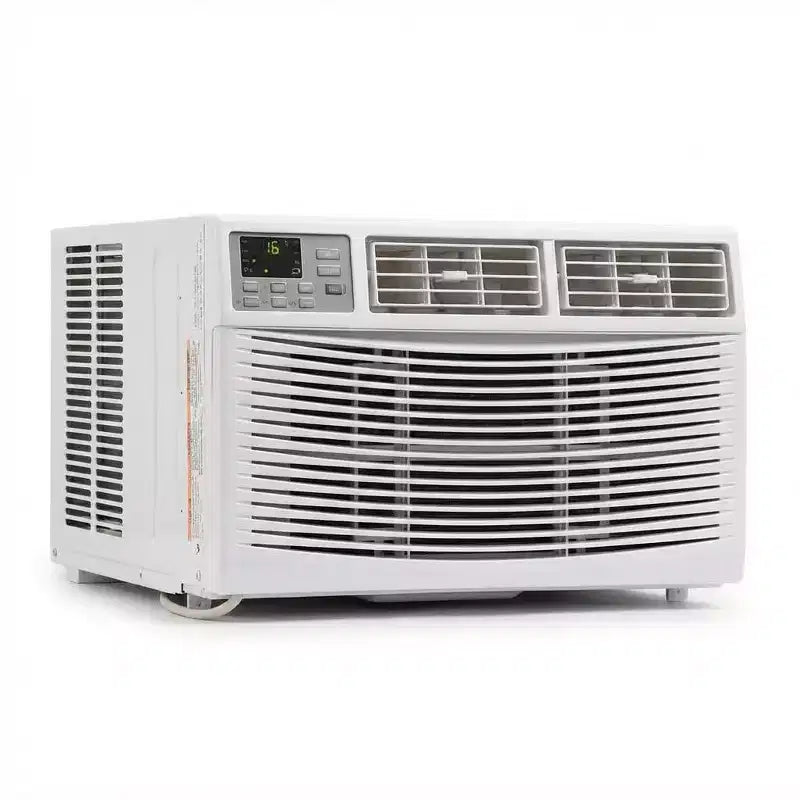 10000 BTU Window Air Conditioner Unit with Remote Control, Cools Rooms Up to 450 Sq ft, 3 Cooling & Fan Speeds Quiet Operation, Easy Install Kit