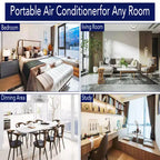 Air Conditioner,12000BTU Portable Air Conditioner with Dehumidifier and Fan Modes, Cools Room up to 700 Sq.Ft, Room Floor AC Unit