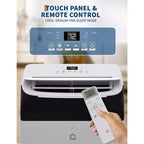 14,000 Btu Air Conditioners Cooling Up to 750 Sq.Ft, 3-In-1 Portable Air Conditioner with Cooling, Dehumidification & Fan Modes Remote Control