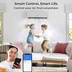 Costway Aire Acondicionado Mini Split de 2 Zonas 18k BTU 22 SEER2 208-230V con Wifi
