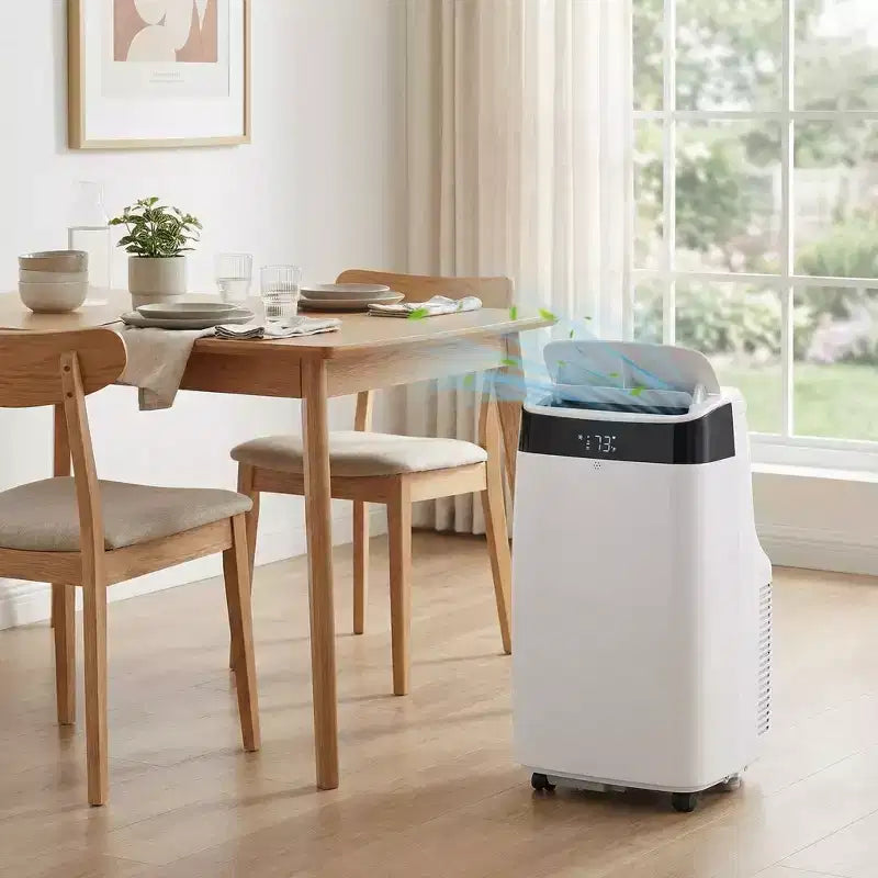 Acekool 10000 BTU Portable Air Conditioner, 3-in-1 AC with Fan & Dehumidifier, Remote, 3 Speeds, 24H Timer, Cools Rooms Up to 450 Sq.Ft, Easy Install