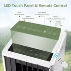 Acekool 8000 BTU Portable Air Conditioner, Quiet 3-in-1 AC with Remote, Cools Up to 350 Sq.Ft, Dehumidifier, Fan, 24H Timer