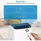 Acekool 14,000 BTU Portable Air Conditioner and Heater, 4-in-1 AC with Dehumidifier, Fan, Remote, Timer, Cools & Heats Up to 750 Sq. Ft., Window Kit