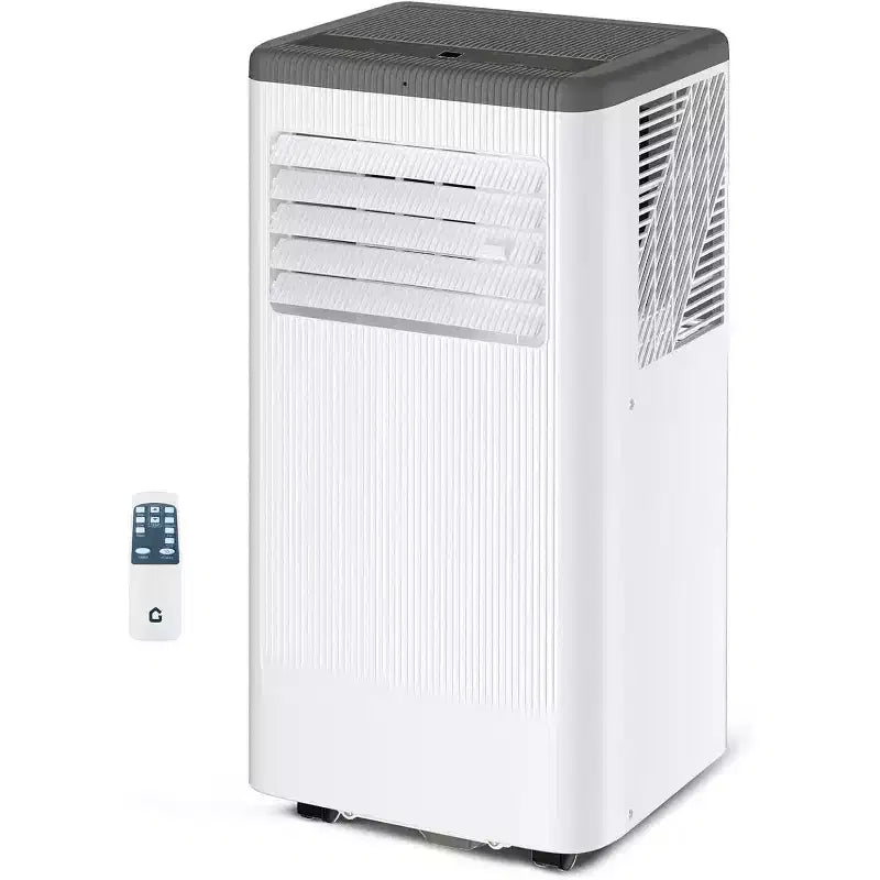 Climatiseur et Chauffage Portable Acekool 10 000 BTU, 3-en-1 Climatiseur, Pompe à Chaleur, Ventilateur, Déshumidificateur, Télécommande, Minuteur 24H, Refroidit 42 m², Kit Fenêtre