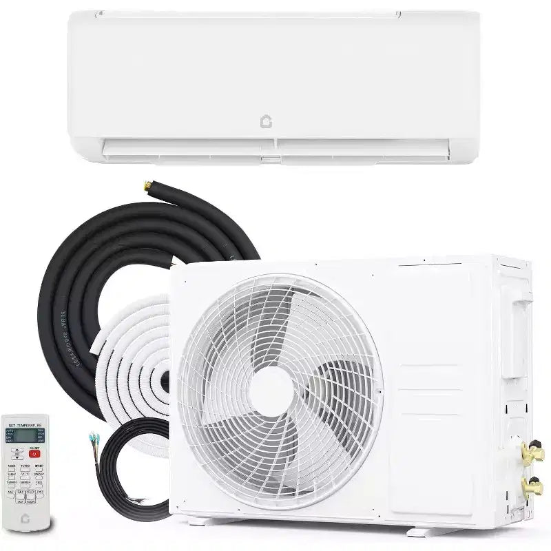 Acekool 24000 BTU Mini Split AC & Heat Pump, 21 SEER2 Inverter, WiFi & Alexa, Ductless System with Install Kit for up to 1500 Sq Ft Rooms