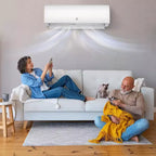 Acekool 9000 BTU Mini Split AC & Heater, 20 SEER2, WiFi Enabled, Wall-Mounted for Rooms up to 450 Sq.Ft