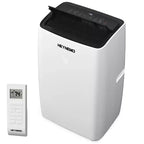 Heynemo 14,000 BTU 3-in-1 Portable Air Conditioner with Heat, Dehumidifier & Fan, Smart WiFi Control, Quiet AC for Bedroom, Office, White
