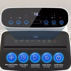 Heynemo 14,000 BTU 3-in-1 Portable Air Conditioner with Heat, Dehumidifier & Fan, Smart WiFi Control, Quiet AC for Bedroom, Office, White