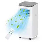 8000 BTU Portable Air Conditioner - Cools 350 Sq.Ft 3 in-1 Portable AC Dehumidifier Fan