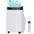 Portable AC with Full Window Kit & Hose: 10K BTU, 3-in-1 Cooling for 450 Sq.Ft. Rooms (Cool/Dehumidify/Fan). Features 24-Hour Timer