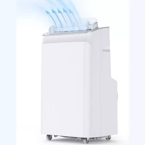 12000 BTU Portable AC - Cooling, Dehumidifier, Fan & Sleep Mode for 400 Sq Ft with Air Purification Filter, One-year Warranty