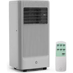 10,000 BTU 3-in-1 Portable Air Conditioner - Cools Up to 450 Sq.Ft, Drainage-free Cooling, Quiet Sleep Mode, Black&Grey Cover