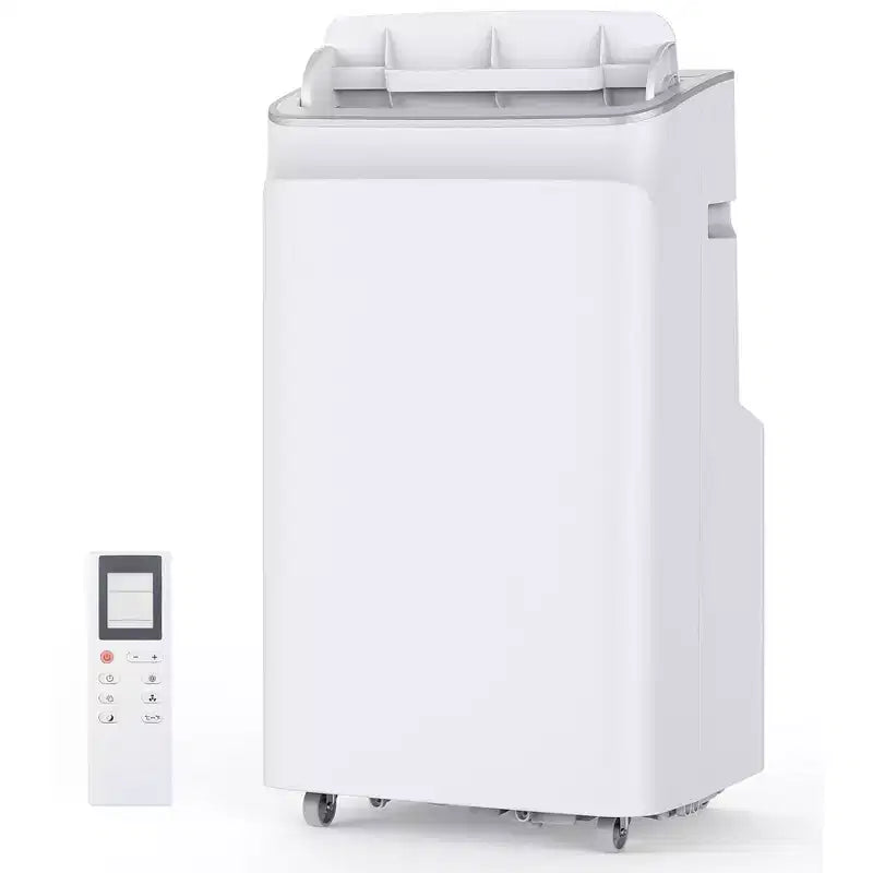 Acekool 12000 BTU 3-in-1 Portable Air Conditioner, Cools 550 Sq.Ft, Remote, Auto Swing & Timer, White