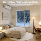 Acekool 11500 BTU Mini Split Air Conditioner and Heater, Wi-Fi Ductless Inverter AC 230V, Cools Heats 750 Sq.Ft, White