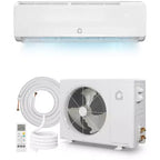 Acekool 12,000 BTU SEER2 19 Mini Split AC Heating System, 6-in-1 Inverter, Ductless, Wall Mount, White, With Installation Kits