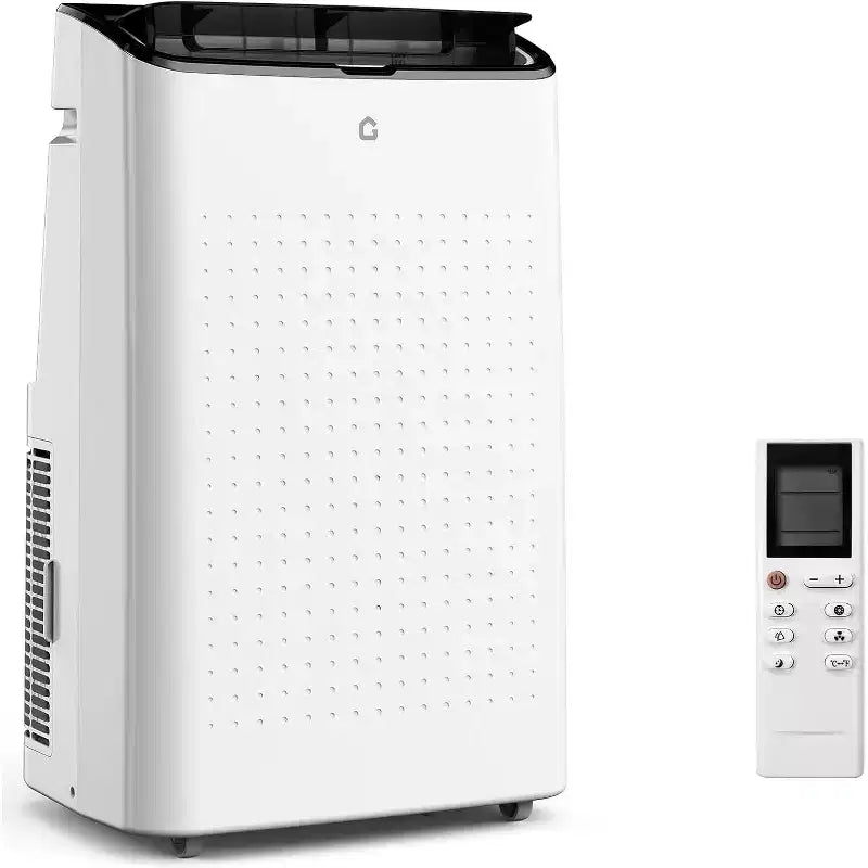 Garvee 14000BTU Portable Air Conditioner 700 Sq Ft Room Cooling, Sleep Mode, 3 Fan Speeds, Remote Control for Home & Office