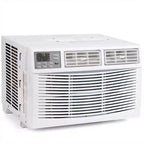 Garvee 10000 BTU Window Air Conditioner with Remote, Cools 350 Sq Ft, 3 Speeds Quiet LED Display, Easy Install for Bedroom, Office