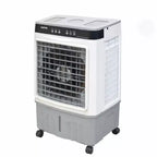 Air Cooler Evaporative Cooler with 5.3Gal Water Tank, 4 Ice Packs, 3-Speed, 120 Oscillation, Remote Control and Timer, 80W Portable Floor Standing