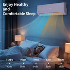 Karl Home 3-Zone 38000 BTU 20 SEER2 Mini Split Air Conditioner with Heat Pump (12K+12K+18K)