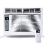 Window Air Conditioner 6,000 Btus, Turbo Fast Cooling Up to 250 Sq.Ft. Flexible Window Opening(T Design), Window AC Unit with Remote & APP Control