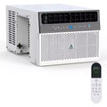 8,000 BTU U-Shaped Smart Inverter Air Conditioner C Cools up to 450 Sq. Ft., Ultra Quiet with Open Window Flexibility, Ultra Quiet, Energy Efficient