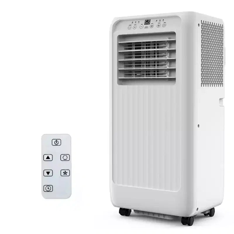 Portable AC 10,000 BTU 3-in-1 with Remote Cooling Dehumidifier Fan for 450 Sq Ft Quiet Sleep Mode 24H Timer Window Kit