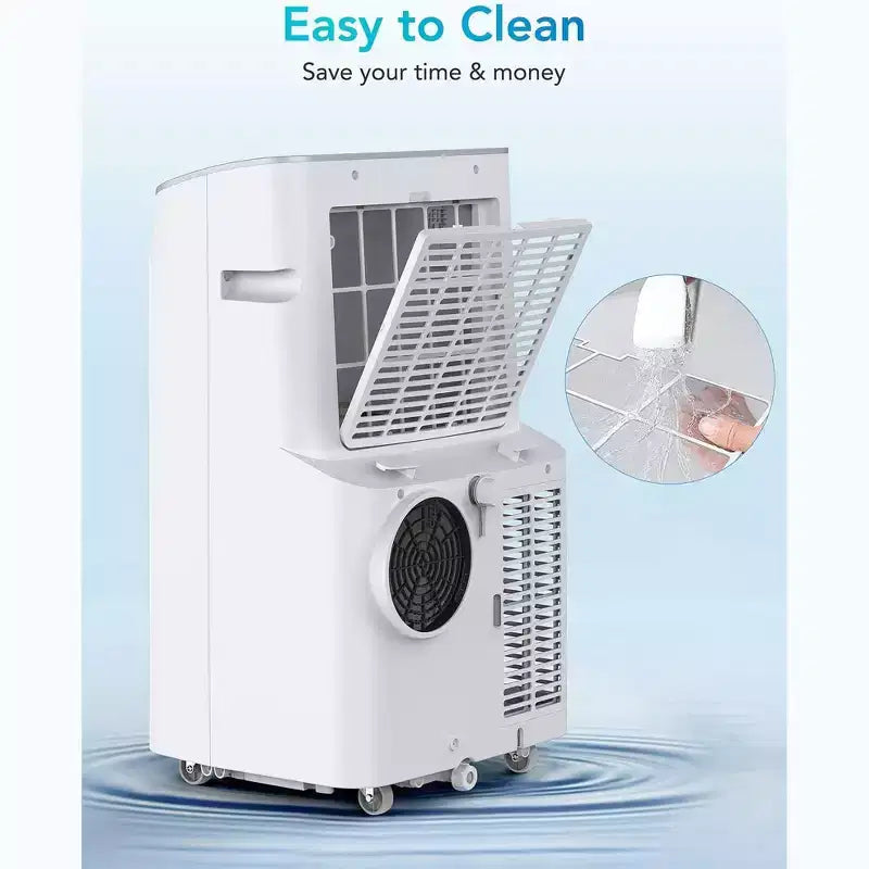 Aire Acondicionado Portátil de 12,000 BTU - Paquete de 1, Color Blanco (A018H) para Vine | Requiere Inspección Completa