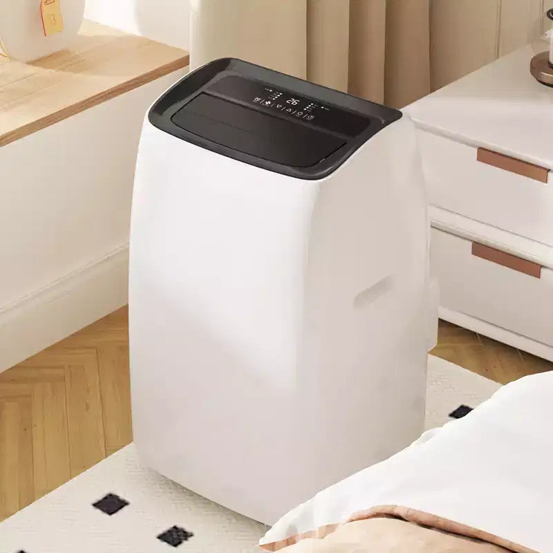 14,000 BTU Portable AC - 4-in-1 White Floor Unit (1 Pack) for Large Rooms Up to 750 Sq.Ft | Heater & Dehumidifier Included