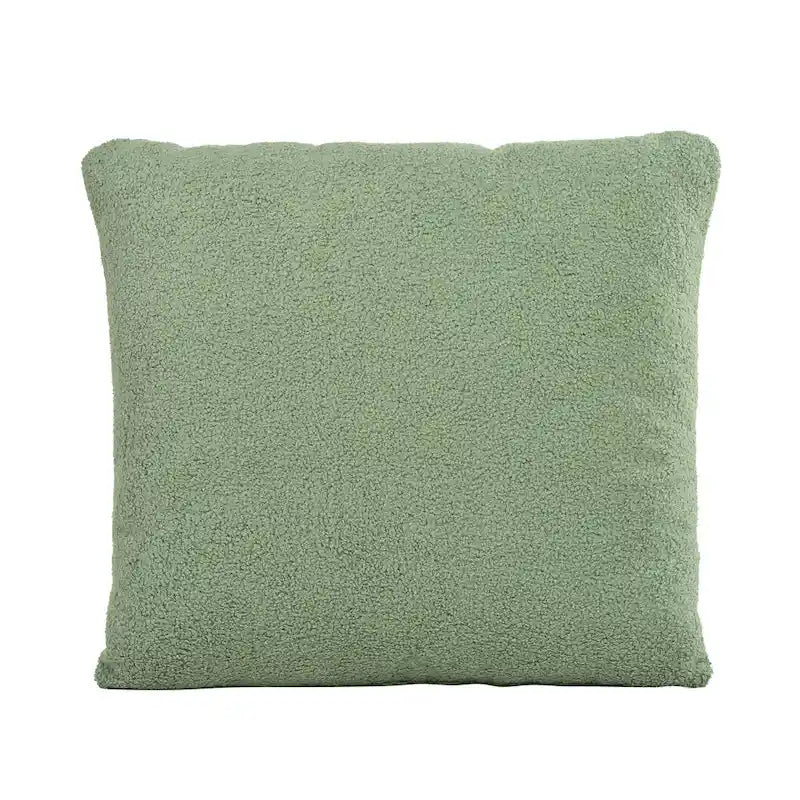Sillón tapizado verde 26.77 con patas de madera maciza