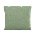 Sillón tapizado verde 26.77 con patas de madera maciza