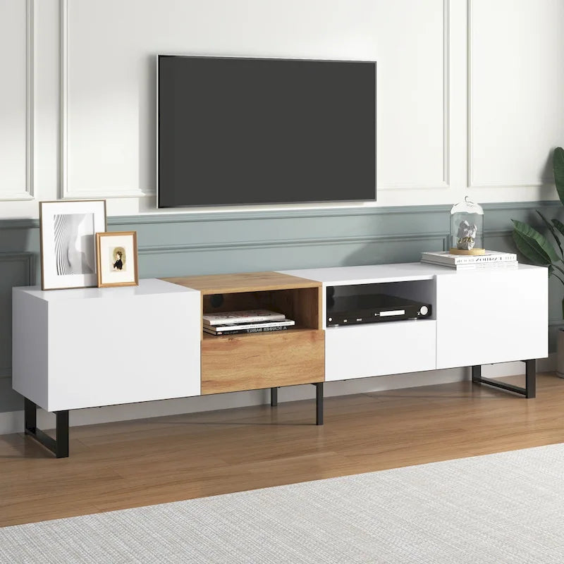 Mesa Consola Omega Chrome con Estante
