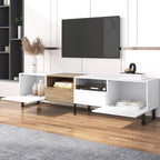 Mesa Consola Omega Chrome con Estante