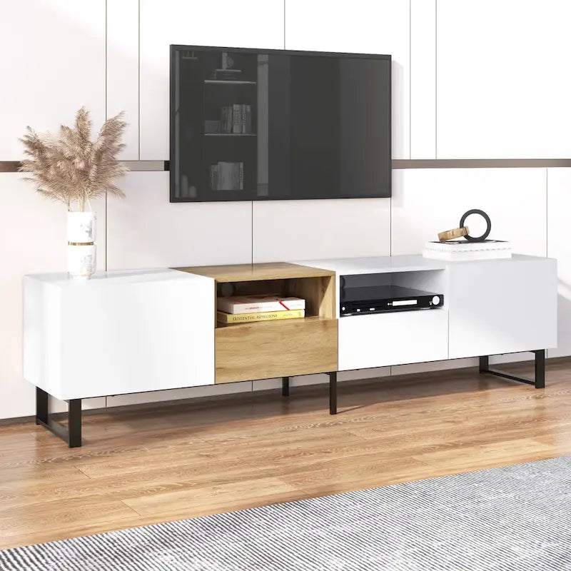 Mesa Consola Omega Chrome con Estante