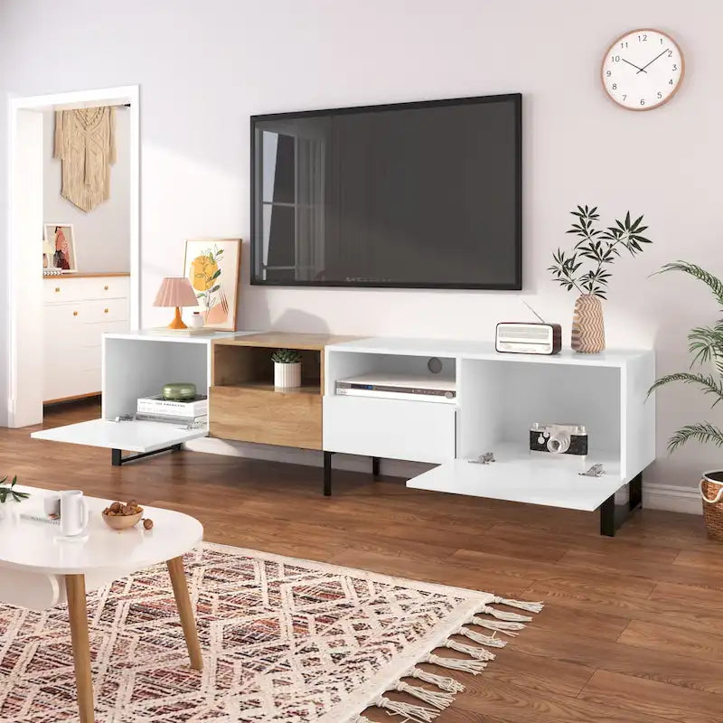 Mesa Consola Omega Chrome con Estante