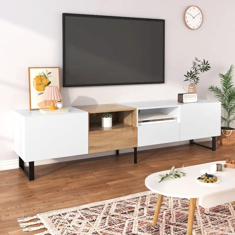 Mesa Consola Omega Chrome con Estante