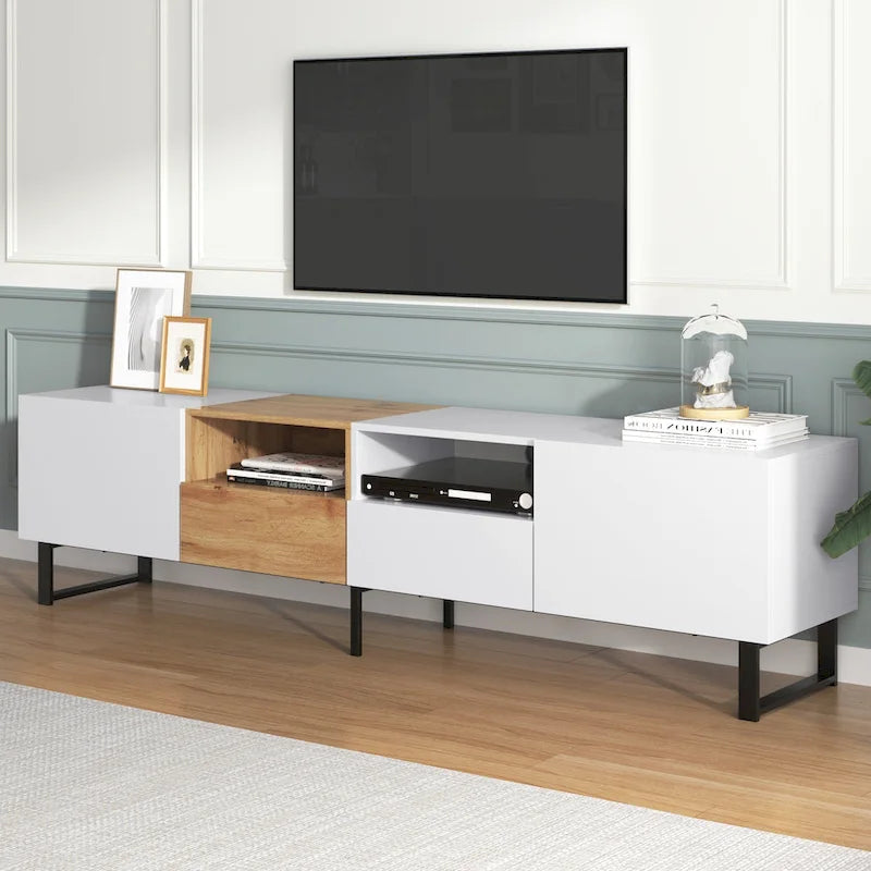 Mesa Consola Omega Chrome con Estante