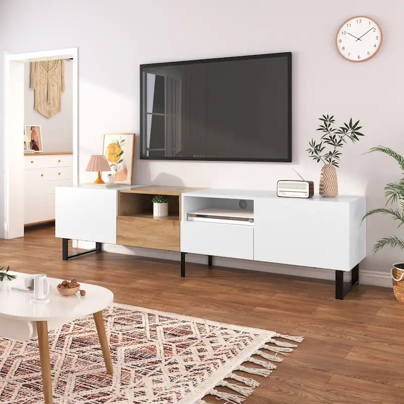 Mesa Consola Omega Chrome con Estante
