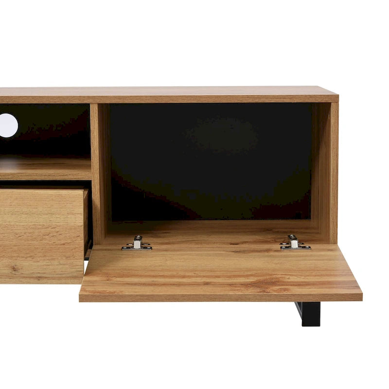 Mesa Consola Omega Chrome con Estante