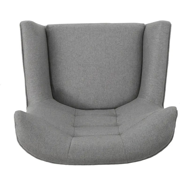 Sillón Orejero Alto Gris de 32,5"