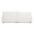 Sofá modular de 2 piezas tapizado en chenilla de 90.5